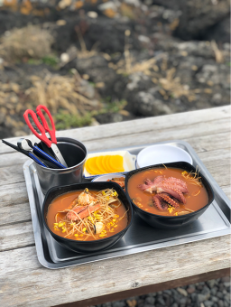 섬오름 해물라면 사진 2