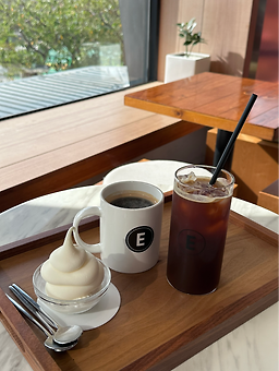 E커피