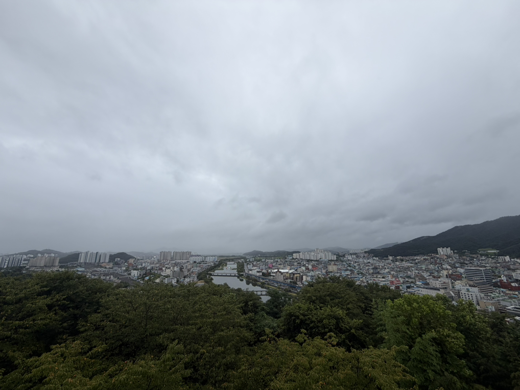 죽도봉팔각정