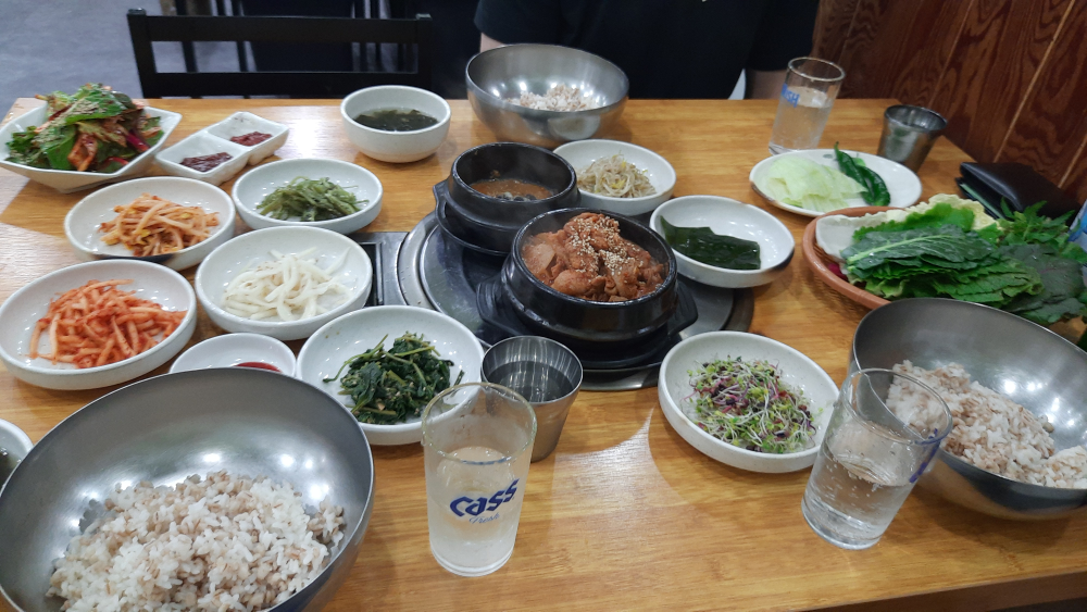 풀잎보리쌈밥생고기 4