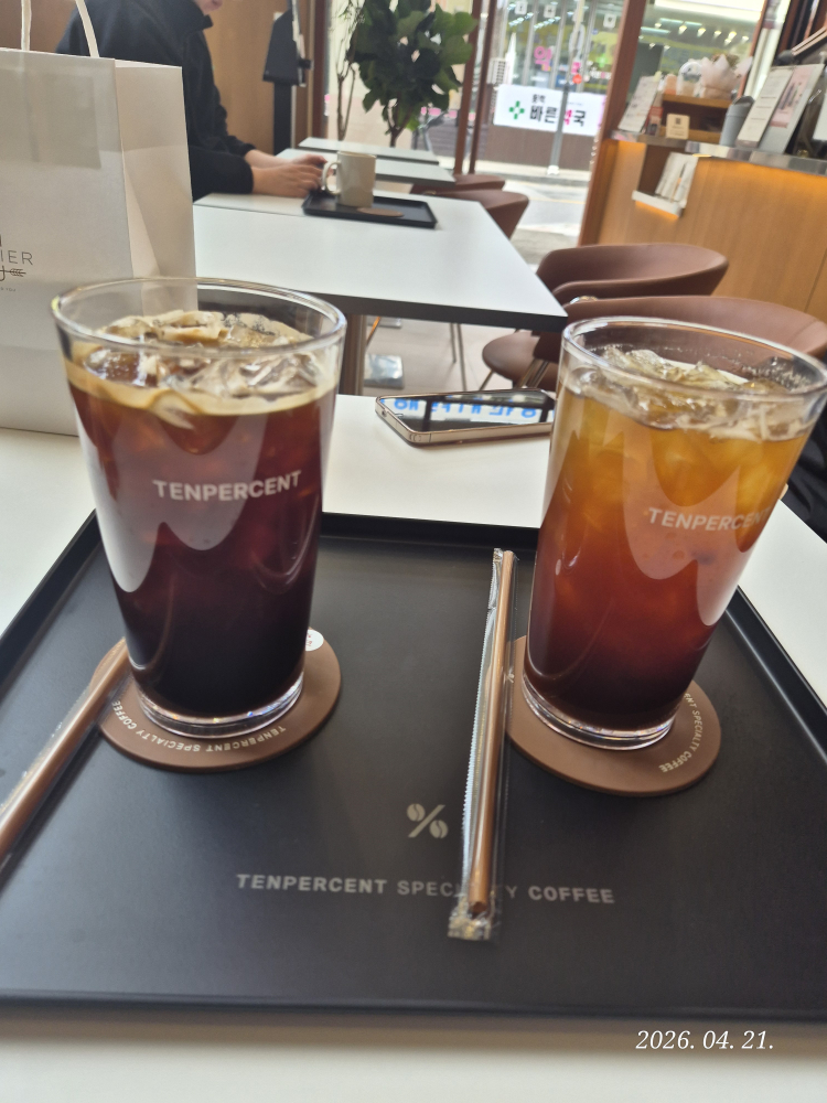텐퍼센트커피 용인동백역점