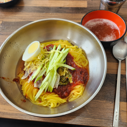 증평밀면 2