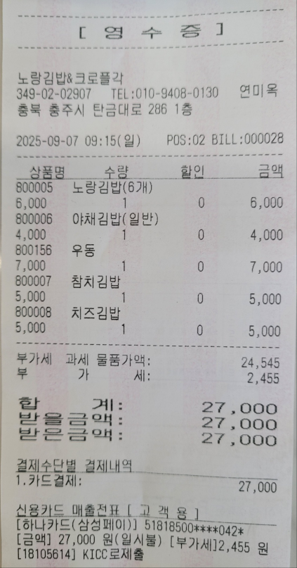 Noranggimbap 5
