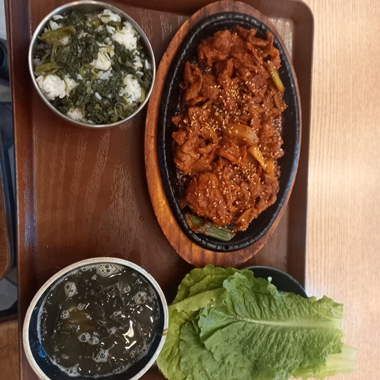 곤드레밥 4