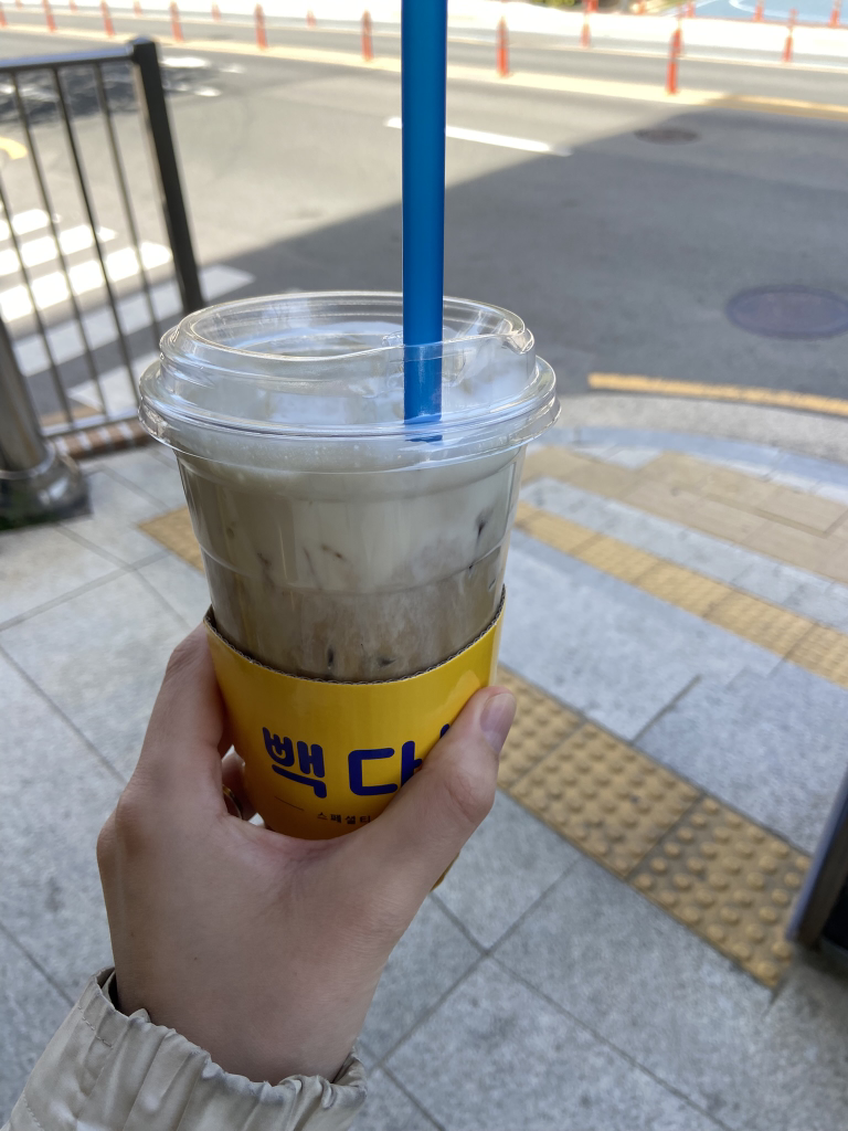 빽다방 속초해수욕장점