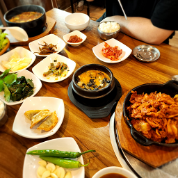 우렁쌈밥 2