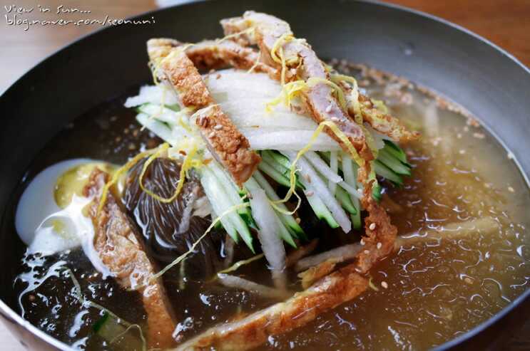 원조사천냉면 1