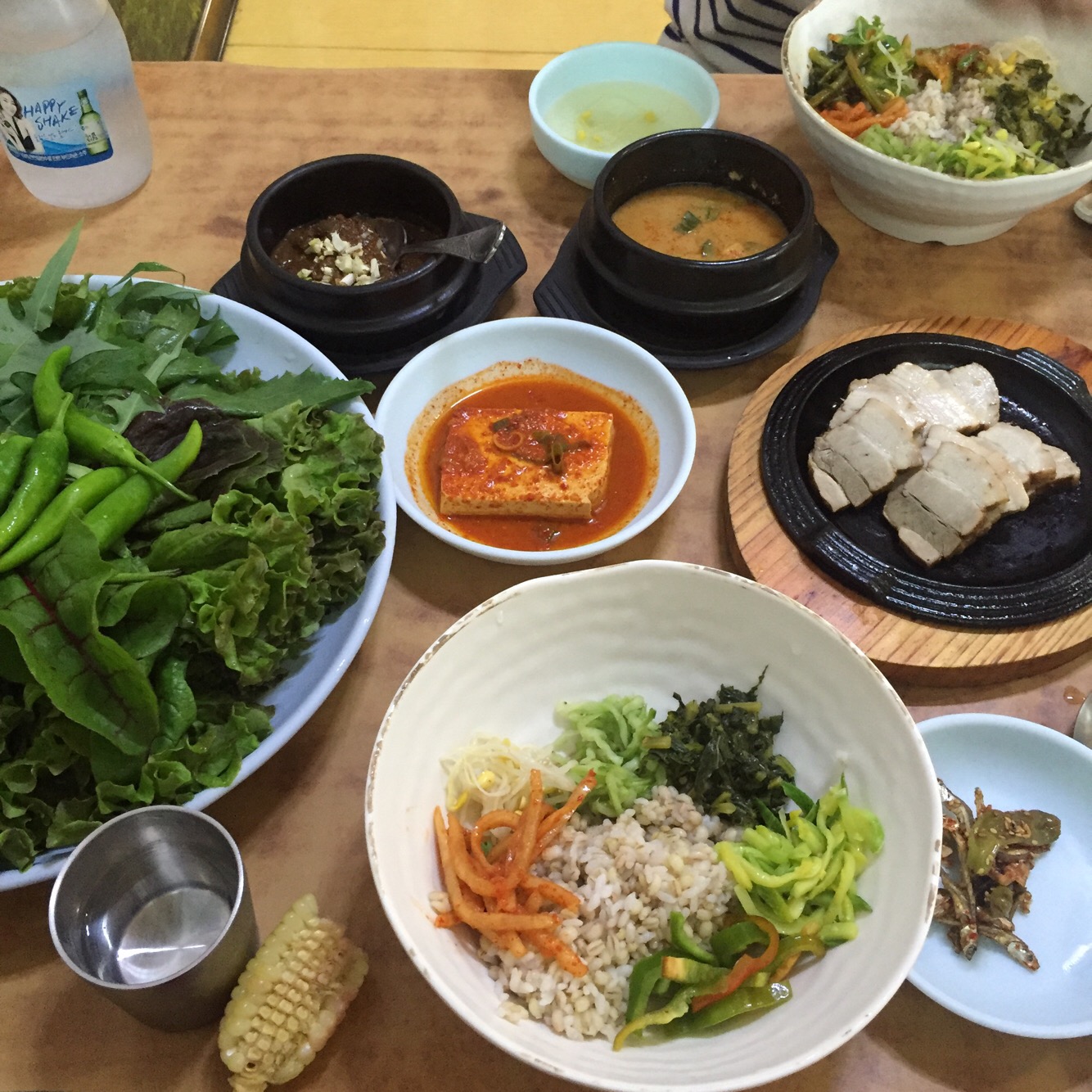 곰실보리밥집 4