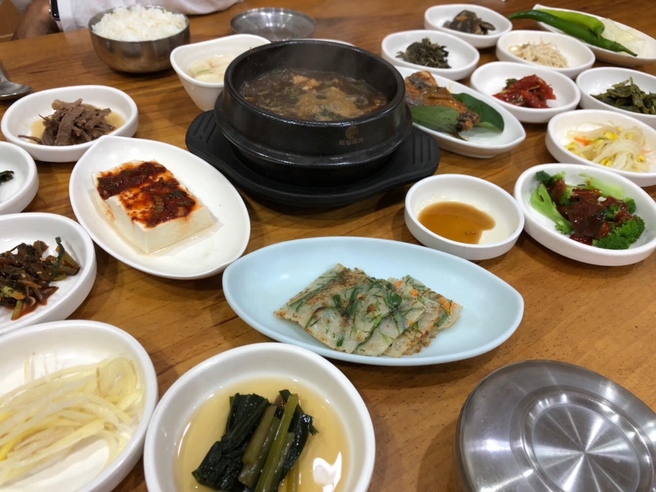 오대산산채정식 2