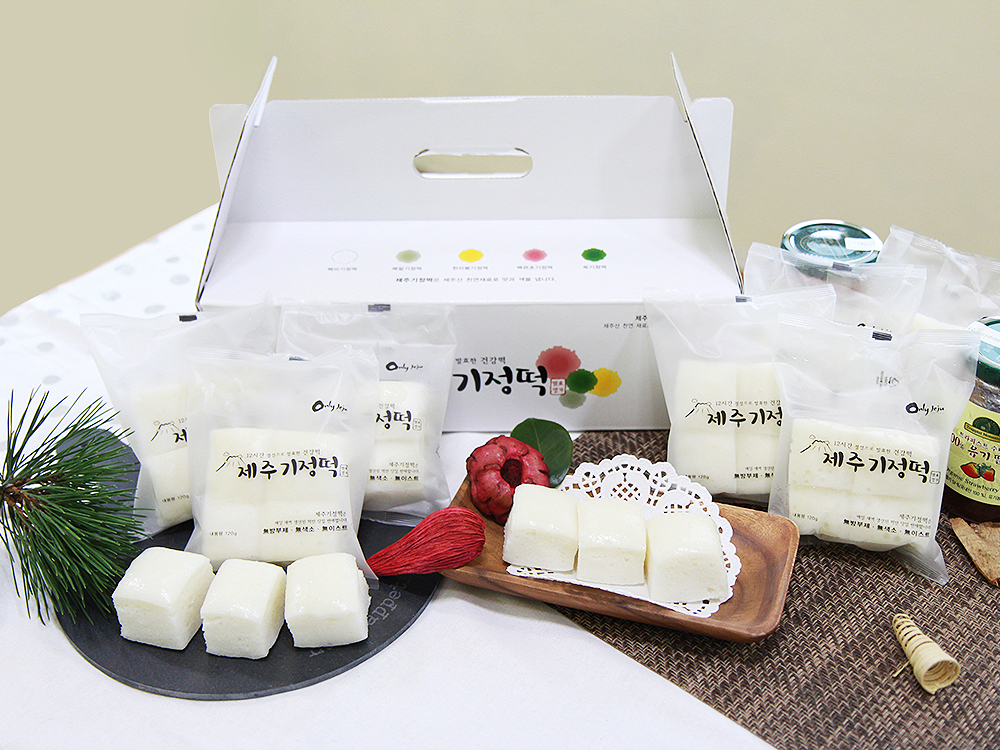 제주기정떡 사진 2