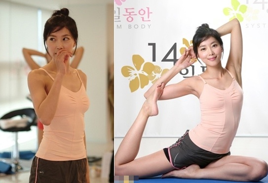 아이를 낳았다는게 믿겨지지 않는 오윤아 몸매! 