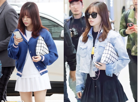 요즘 연애하는지 옷스타일이 달라진 써니