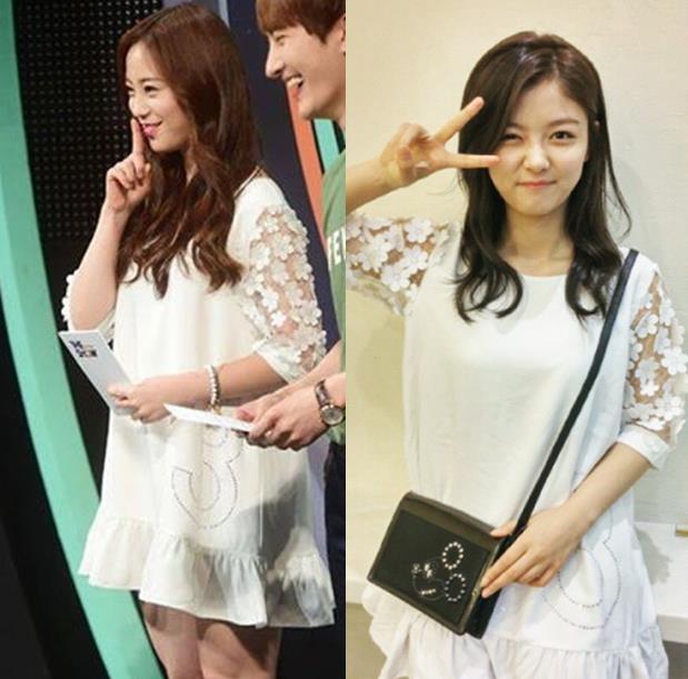 허영지vs김유정 쩌는 모태미녀 대결