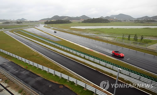 South Korea F1 GP Auto Racing