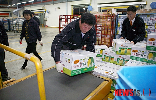 충청우정청, 김장김치 등 농산물 소포와 '전쟁' 충청우정청, 김장김치 등 농산물 소포와 '전쟁'