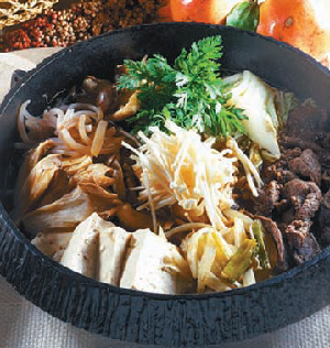 불고기낙지전골