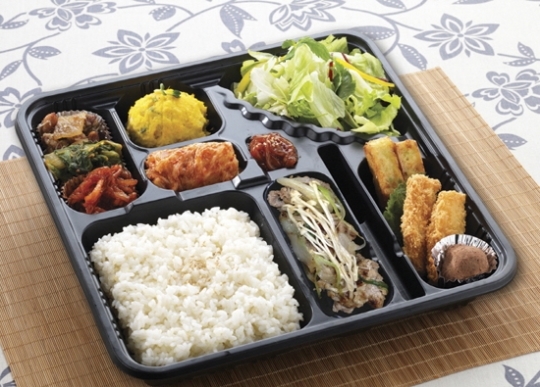 본격도시락(스팸두부조림)