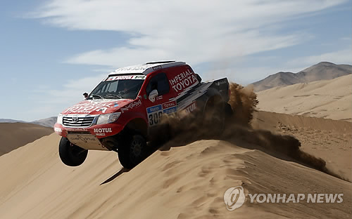ARGENTINA CHILE MOTOR RALLYING DAKAR 2015