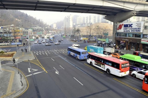 홍은사거리 인근 우회 불편 끝