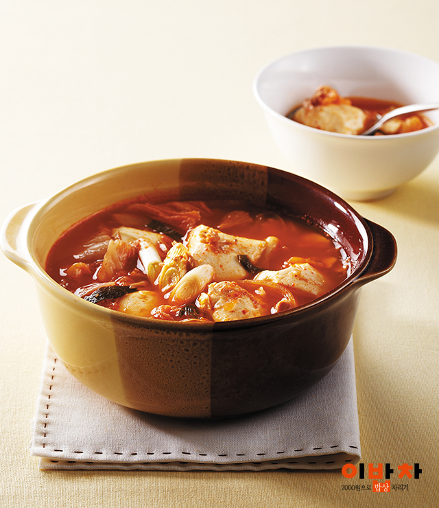 김치순두부찌개