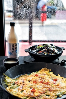 해물파전&막걸리