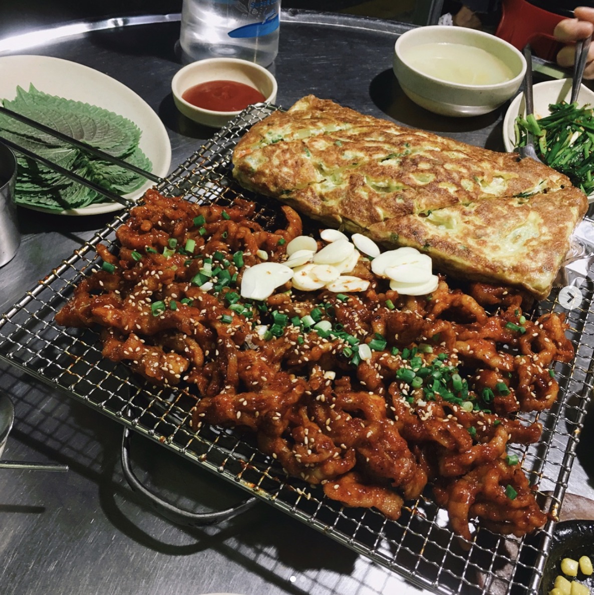 숯불닭발세트