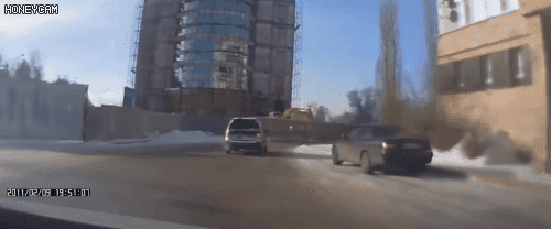 해외에서 발생한 G바겐의 사고 사례. [사진 유튜브 캡처]