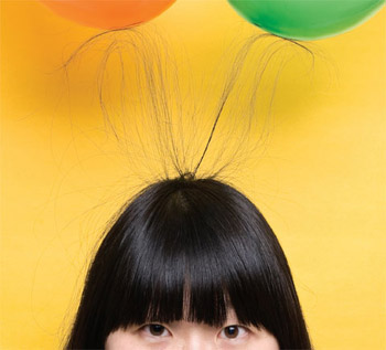 정전기 이미지