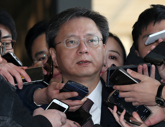 직권남용과 국가정보원법 위반 공모 혐의를 받고 있는 우병우 전 청와대 민정수석 /사진=뉴스1