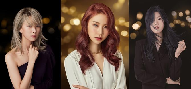 빛나는 헤어 이미지