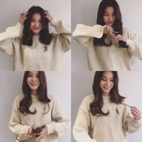 황금가위헤어 이미지