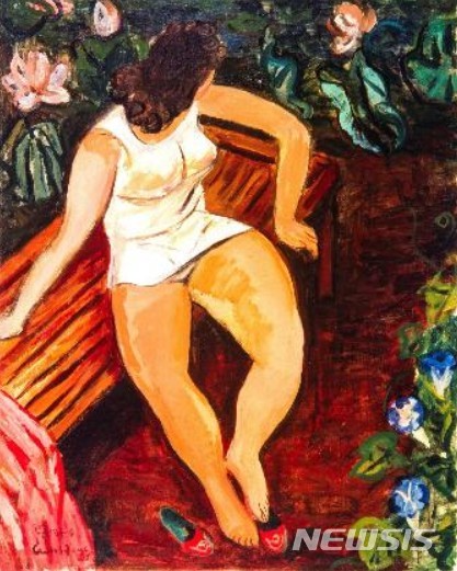 【서울=뉴시스】임군홍, 모델,1946, MMCA 소장