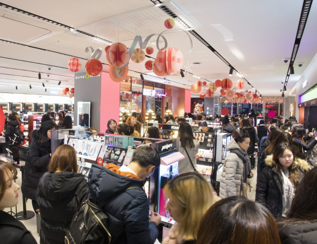 씨제이올리브영강남 이미지