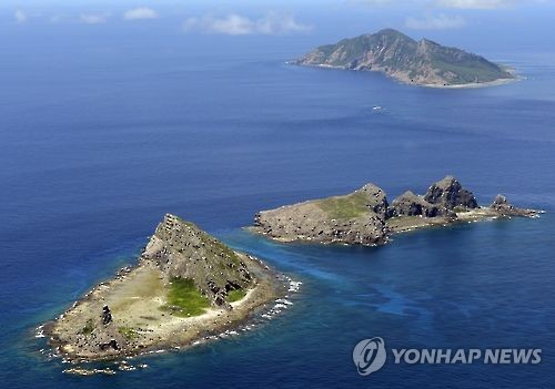 센카쿠 열도 센카쿠(尖閣) 열도(중국명 댜오위다오<釣魚島>) [교도=연합뉴스 자료사진]