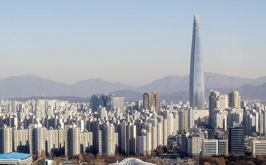 서울 송파구와 강동구 일대 아파트 단지. /연합뉴스