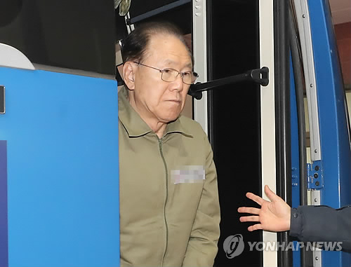 구속된 김백준 전 청와대 총무기획관 [연합뉴스 자료사진]
