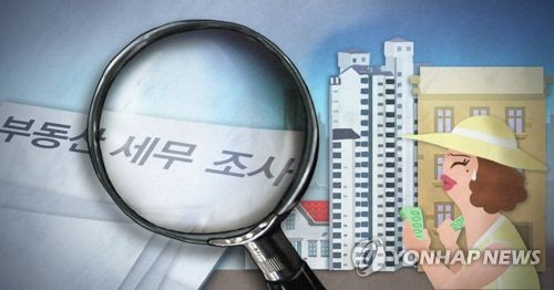 부동산 투기·탈세 세무조사(PG)  [제작 최자윤 조혜인] 일러스트