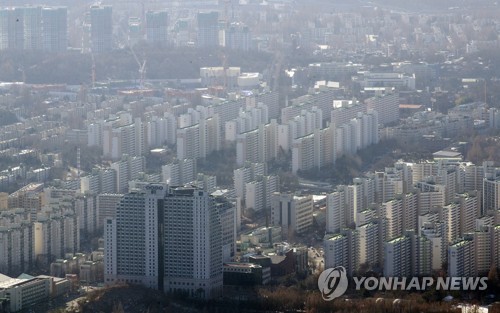강남구 아파트 단지 전경 [연합뉴스 자료사진]