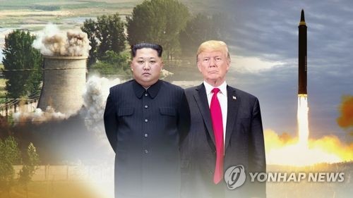 北 "단계적 조치" vs 美 "先 핵폐기"…북미협상 향방은 (CG) [연합뉴스TV 제공]
