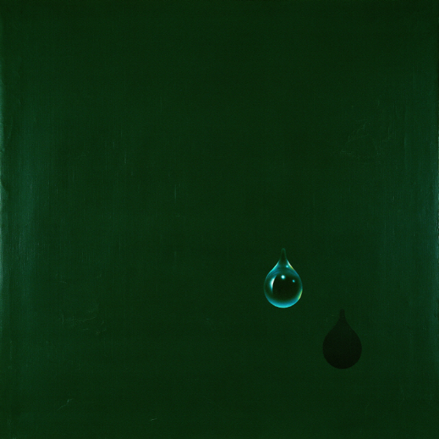 김창열 ‘밤에 일어난 일’ 1972년, 캔버스에 유채, 160×162cm, 작가 소장. /사진제공=케이옥션