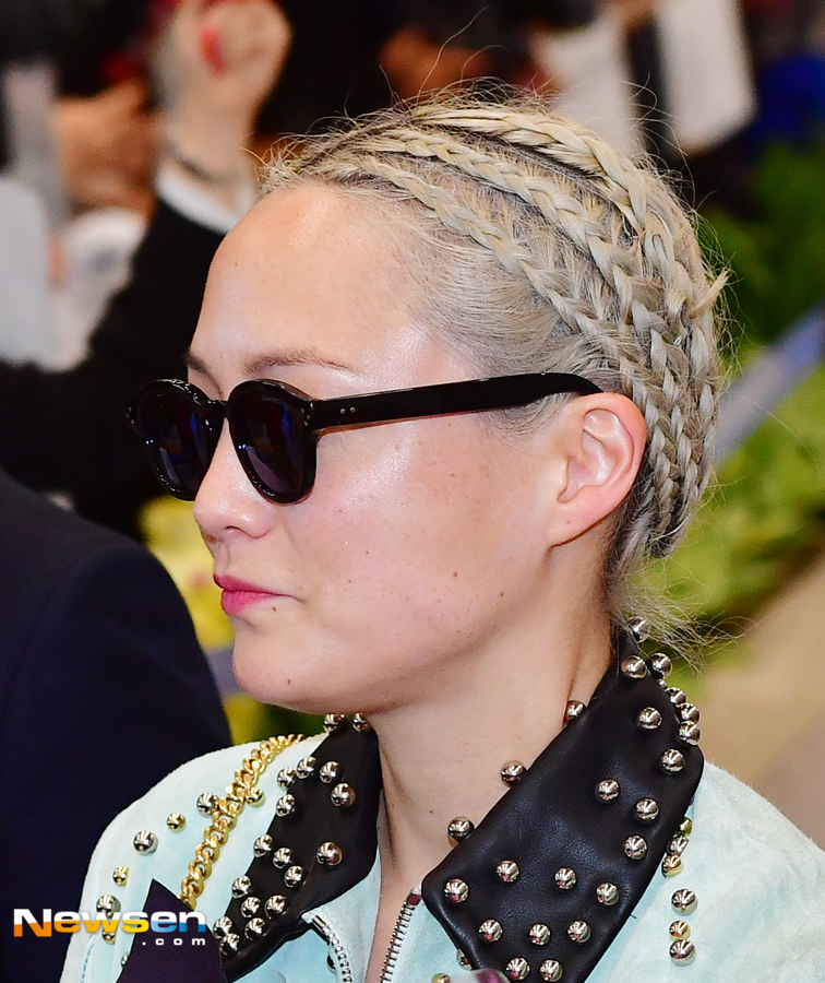 Pom Klementieff Korea Visit "Unusual Hair Style"