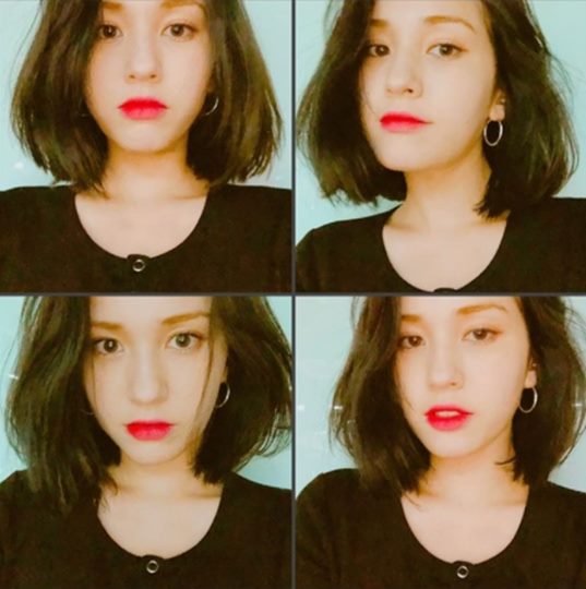 봄꽃헤어 이미지