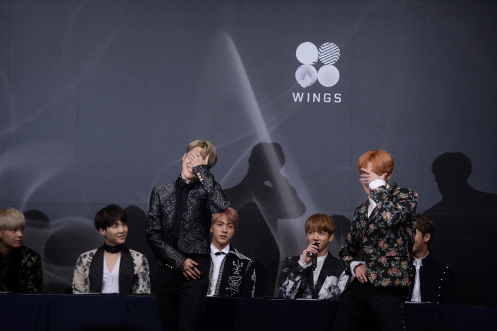 BTS broke the color record. K pop group launched in the first week most popular sale