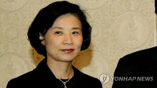 조현민 대한항공 전무 어머니 이명희 일우재단 이사장 [연합뉴스TV 제공]