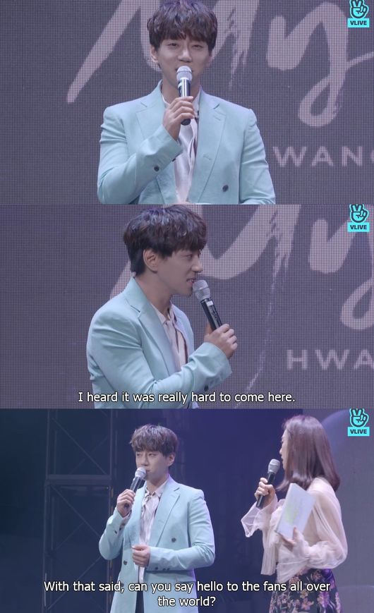 Hwang Chi-yeul gave the World Small theater tour to the Wish List.Hwang Chi-yeulV Live Showcase Be myself broadcasted on 24th was held.On this day Hwang Chi-yeul appeared saying Come back for the first time in ten months to the overseas fans as well.Especially attracted attention by showing fluent Chinese.He came back with the second mini album that the whole world is paying attention to, saying, The previous album took ten years, this album took ten months, said the special feeling.Hwang Chi-yeul said that he participated in four songs out of seven songs, I wrote songs enthusiastically while communicating with fans such as immortal masterpieces and more units while  I wanted to put in a lot of colors and sounds of my fans and love for fans. Not only introduced Hwang Chi-yeuls Wish List, he mentioned the Small theater tour of the world.About the Small theater and the reason, he showed a modest appearance BTS Exo is the big thing, I want to tour the small side next to Small theater.Hwang Chi-yeul added, I thought that it would be nice to have a cozy feeling, but I thought that it would be good if there were lots of time to communicate closely and feel something live.Broadcast screen capture