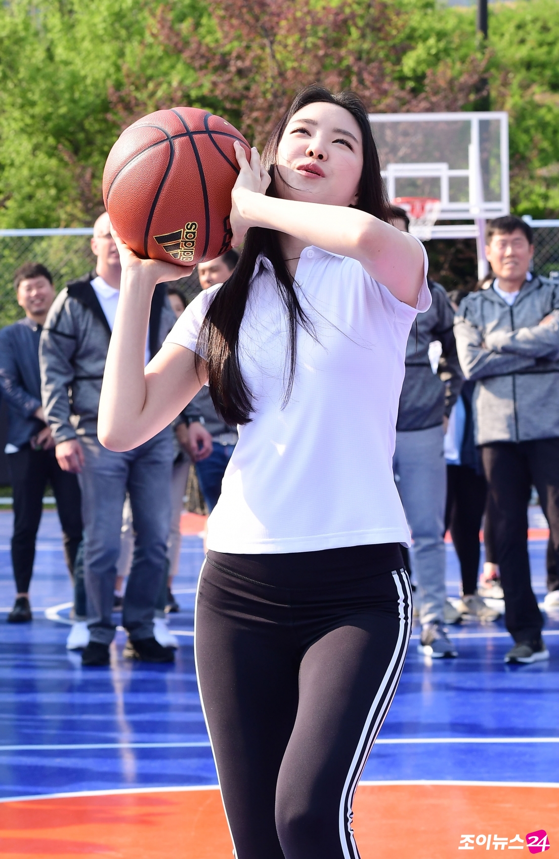 Son NaEun, like Stephen Curry