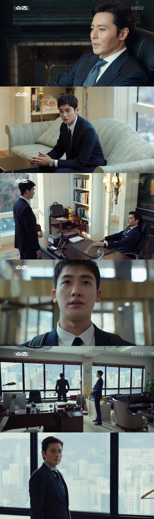 Suits Jang Dong-gun was selected as a new lawyer against the genius of Park Hyung-sik, but he was fired to go home in Haru Bay.In the KBS2 new drama Suits, which was first broadcast on the 25th, ace lawyer Miniforce Seok (Jang Dong-gun) of law firm Gang & Ham passed Memory genius Ko Yeon-woo (Park Hyung-sik) at an interview with a new lawyer, but he was shown fire as soon as he got to work. I met Park Joon-pyo (Lee Kyung-min), a chaebol, and boasted of his genius memory and knowledge.Park Joon-pyo put a check on Ko Yeon-woos memory to test, and in the process, Ko Yeon-woo, who was upset by sarcasm, touched his pride by hitting Park Joon-pyo.An angry Park Joon-pyo planned to get revenge, and made a drug bag delivered by Ko Yeon-woo through the iron.When Ko Yeon-woo was in a difficult situation, he headed to the hotel to deliver the bag, but there were Decectives lurking.Everything was a scheme of Park Joon-pyo, and Ko Yeon-woo started to escape from Detectives. At the same time, a new lawyer interview with law firm Gang & Ham was conducted at the hotel, and Miniforce was evaluating interviewees.Ko found an interview room while running away, deceived himself as a pervert, and entered the room with the Miniforce seat.Miniforce asked a variety of questions as soon as he saw the rainbow, and he answered the trick without clogging. At that moment, the bag that Ko Yeon-woo was holding was opened and new drugs were poured.Detectives came to the interview room at this time, and Miniforce watched the actions of Ko Yeon-woo in cooperation with the police work.As Detective continued to cast doubt, Ko Yeon-woo defended himself, referring to the Police Officers Job Enforcement Act.Here, Detectives even opened Ko Yeon-woos bag, but there were no drugs, and only legal books.A little while ago, when Miniforce was talking to Detectives through the door, Ko Yeon-woo took drugs from the bag and put legal books in it.Miniforce admired the genius and sense of Ko Yeon-woo, who had taken drugs in the bag in advance at the moment when the evidence was most important.