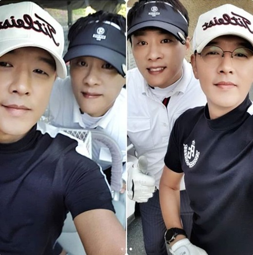 Carraiser and actor Ryu Si-won has been told of his recent events in the field.Ryu Si-won told his SNS on the 30th, # John brothers ~ # Sangwoo, Ilsung, Taesung ~ # Other day ~ Support Lee  # RYUSIWON #ryusiwon #Ryu Si-won # Team 106 # TEAM106 # Team106 # Ryu Si-won Insta # Lee Tae-sung #Woo Ji-won and posted a picture taken during the Golf rounding.Ryu Si-won recently completed a fan meeting in Japan.