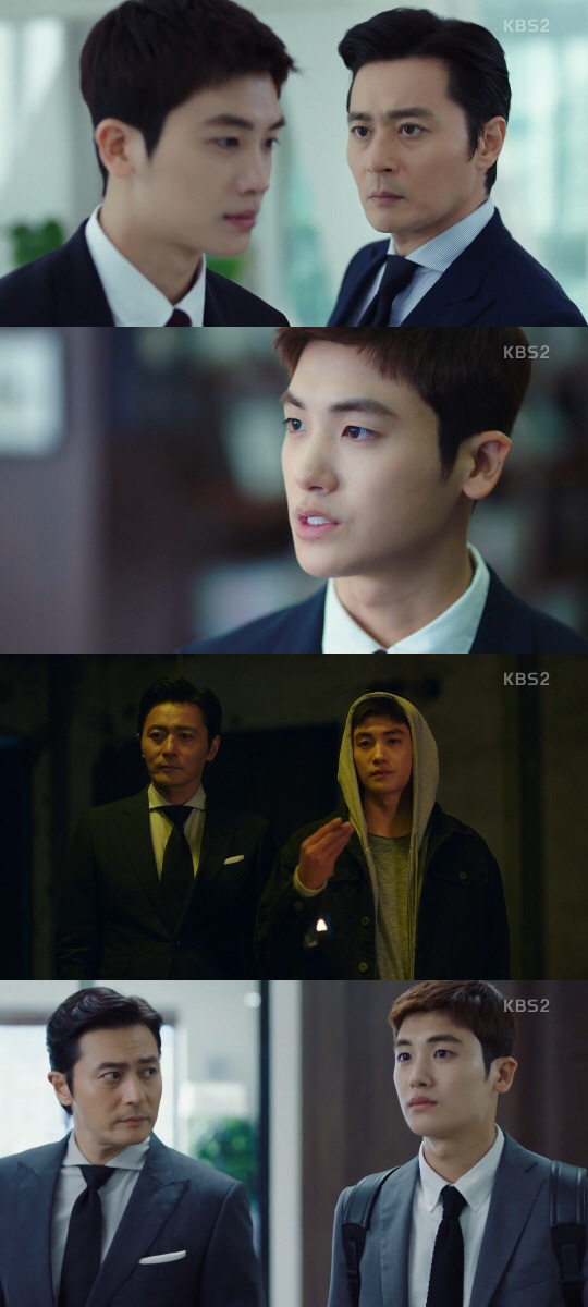 On KBS 2TVs drama Suits, which was broadcast on the night of the 2nd, Choi Kang Suk (Jang Dong-gun) and Go Yeon Woo (Park Hyung-sik) were portrayed. On this day, Yeon Woo encountered organized gangs at a law firm.Yeon Woo, who had fallen into a trap and was almost caught by a drug dealer, hid Drug in a subway storage box without disposing of him.So gangs stormed into a law firm with Yeon Woo, Kang Suk witnessed Yeon Woo being chased.Kang Suk told Yeon Woo, who escaped Danger thanks to Gina (Go Sung-hee), coolly, In the end, I started with ignoring my words, and I was wearing only one foot all the time here.Yeon Woo explained, but Kang Suk shot back, Get out of the way. Yeon Woo then confronted the gang with a drag to save Chul Soon (Ideal).Kang Suk appeared next to such a Yeon Woo; Kang Suk stepped out directly for Yeon Woo, who was caught in an ankle in an unfortunate past.In an instant, he overpowered the gangs, eliminated Drug, and saved Yeon Woo, who told Yeon Woo, I admit to throwing dice to the end without giving up.But in this messy version, if you throw a dice, youll just keep retreating. Dont forget.It is you who decides the rules of the board to choose the board. The two people continued to nervously.In the end, Kang Suk warned, From the moment we open this door, we are just lawyers. Kang Suk asked Zhu Xi, How are you?Zhu Xi said, I ask you very quickly. Good memory is long, but bad memory is longer.I think Im in the right place, Kang Suk said. Lets go and stick together properly because you are so confident. Meanwhile, Yeon Woo went to the club because of his muscular (Choi Ki-hwa), so I did not handle the work Kang Suk ordered.Yeon Woo, who was once again properly photographed by Kang Suk, went to the root.In the office of the modern day, there was a rainwake that he met the day before, and he greeted Yeon Woo as a fake lawyer.
