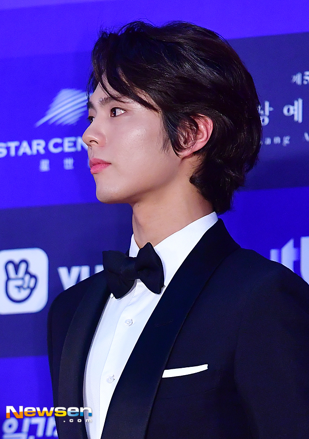 The 54th Baeksang Arts Awards ceremony was held at COEX D Hall in Gangnam-gu, Seoul on May 3. Park Bo-gum stepped on Red Carpet. The society is divided into film and TV, with Shin Dong-yeop, Park Bo-gum and Bae Suzy.